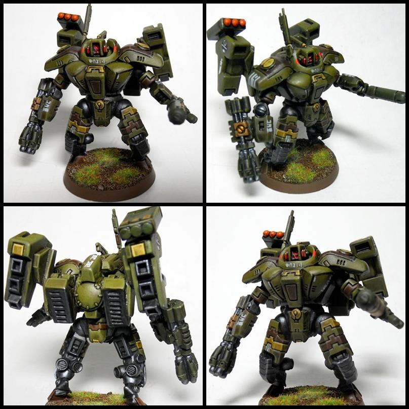 Cpmmander, Crisis Battlesuit, Tau, Xv22 - Crisis Suit Cpmmander, Crisis Battlesuit, Tau, Xv22 - Crisis Suit